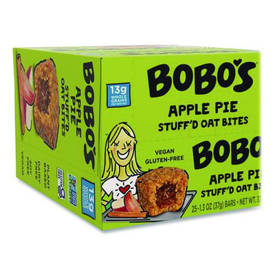 Stuff'd Oatmeal Bites, Apple Pie, 1.3 oz Individually Wrapped, 25/Box