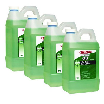 BioActive Solutions No-Rinse FastDraw Floor Cleaner, Rain Fresh Scent, 2 L Bottle, 4/Carton