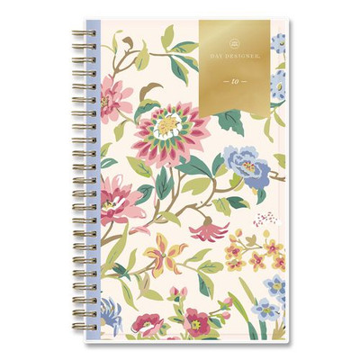 Day Designer Climbing Floral Blush Create-Your-Own Cover Weekly/Monthly Planner, 8 x 5, 12-Month: July 2025 to June 2026