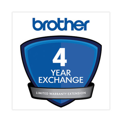 Four-Year Exchange Warranty Extension for Select Brother HL/MFC/PPF Series