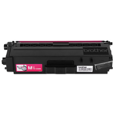 TN339M Super High-Yield Toner, 6,000 Page-Yield, Magenta