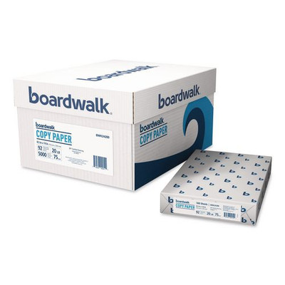 Copy Paper, 92 Bright, 20 lb Bond Weight, 8.5 x 14, White, 500 Sheets/Ream, 10 Reams/Carton