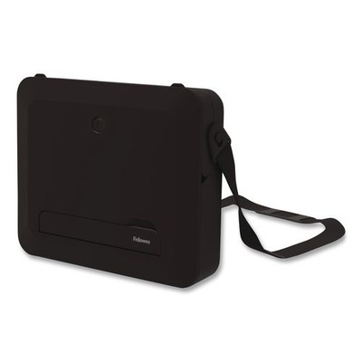 Breyta Briefcase, Fits Devices Up to 14", Plastic, 15.11 x 12 x 3.5, Black