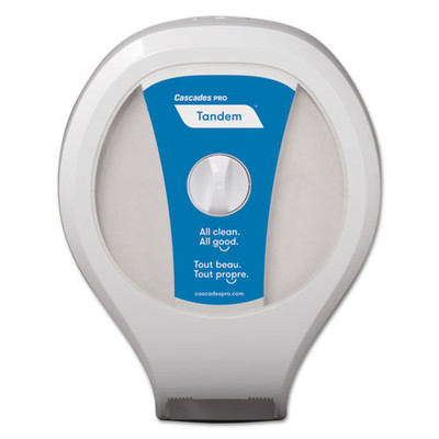 Tandem Single JRT Dispenser, 11.6 x 5.9 x 14.6, White