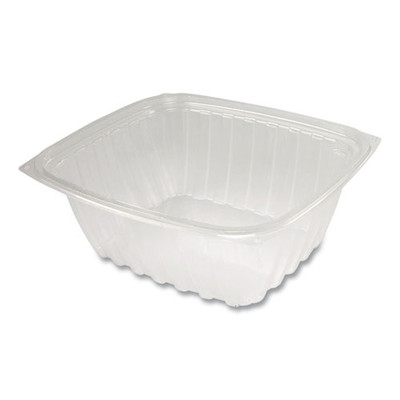 ClearPac Containers, 32 oz, 9.4 x 6.8 x 2.1, Plastic, 63/Pack, 8 Pack/Carton