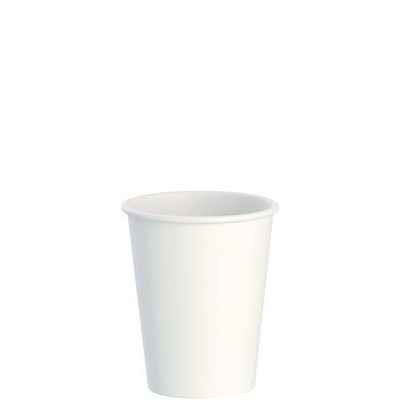 Thermoguard Insulated Paper Hot Cups, 8 oz, White Sustainable Forest Design, 40/Pack