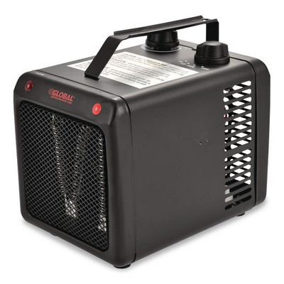 Portable Heater, 1,500 W, 5.31 x 7.12 x 4.93, Black