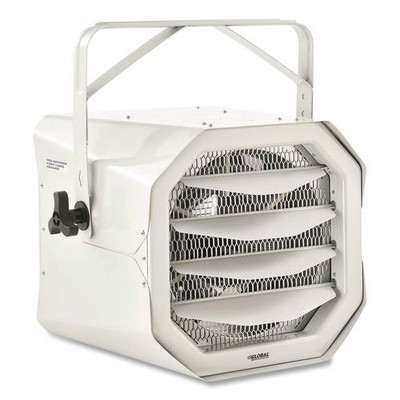Unit Heater, Horizontal Downflow, 10,000 W, 18.13 x 16.75 x 16.06, White
