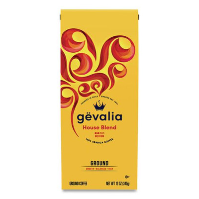 Coffee, House Blend, Ground, 12 oz Bag