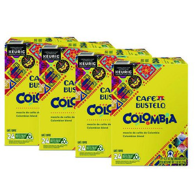 100 Percent Colombian K-Cups, 96/Carton