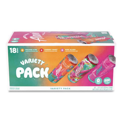 Energy Sweet Splash Variety Pack, Assorted Flavors, 12 oz Can, 18/Carton