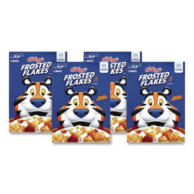 Frosted Flakes Breakfast Cereal, Bulk Packaging, 40 oz Bag, 4/Carton
