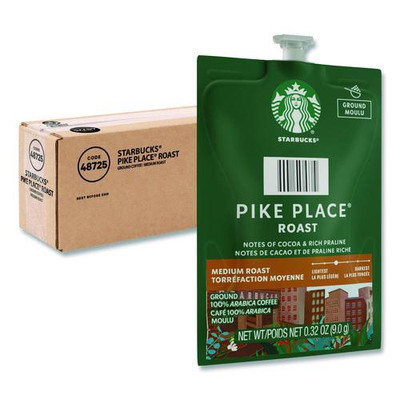 Starbucks Pike Place Roast Coffee Freshpack, 38/Carton