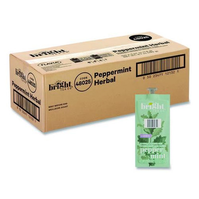 Tea Freshpack Pods, Peppermint Herbal, 0.07 oz, 100/Carton