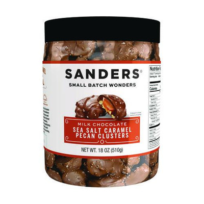 Small Batch wonders Sea Salt Caramel Pecan Clusters, 18 oz Tub