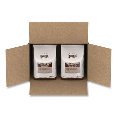 Premium Hot Chocolate Mix, Rich Chocolate, 1.75 lb Bag, 6/Carton