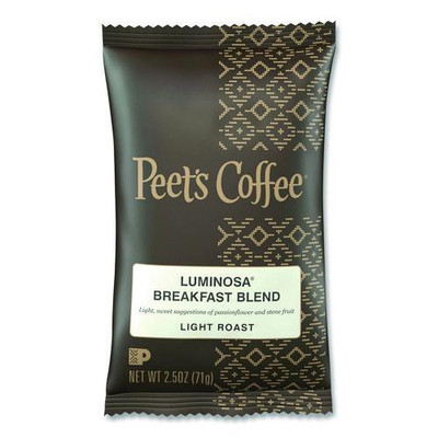 Coffee and Tea Coffee, Luminosa Breakfast Blend, 2.5 oz Frack Pack, 18/Box