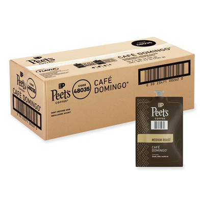 FLAVIA Ground Coffee Freshpacks, Cafe Domingo Blend, 76/Carton