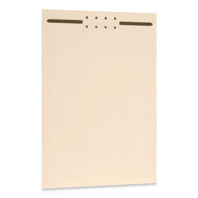 File Divider Set, End Tab: Straight, 1 Fastener, Letter Size, Manila, 100/Box