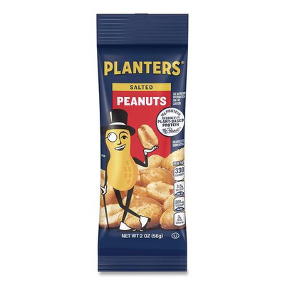 Salted Peanuts, 2 oz Packet, 144/Carton