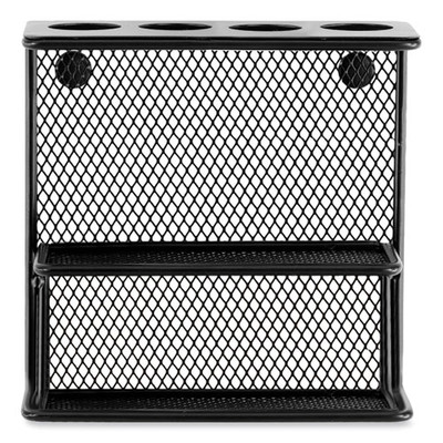 Onyx Marker Tray, 5.25" x 2.5" x 5.25", Black