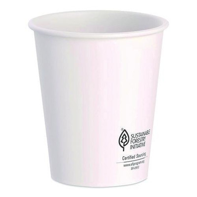ThermoGuard Paper Hot Cup, 12 oz, White, 30/Pack