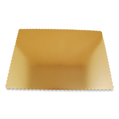 Gold Cake Pads, 25.5 x 17.5, Gold, Paper, 25/Carton