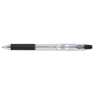 R.s.v.p. Rt Ballpoint Pen, Retractable, Medium 1 Mm, Black Ink, Clear Barrel, Dozen R.s.v.p. Rt Ballpoint Pen, Retractable, Medium 1 Mm, Black Ink, Clear Barrel, Dozen