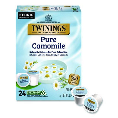 Tea K-Cups, Pure Camomile, 0.11 oz, 24/Box