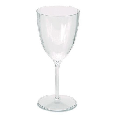 Classicware One-Piece Stemware, 6 oz, Plastic, Clear, 100/Carton