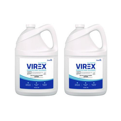 Virex All-purpose Disinfectant Cleaner, Lemon Scent, 1 Gal Container, 2/carton