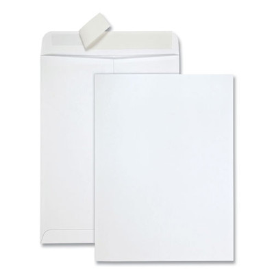 Redi-strip Catalog Envelope, #10 1/2, Cheese Blade Flap, Redi-strip Closure, 9 X 12, White, 100/box
