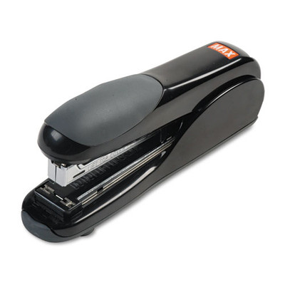 Flat-clinch Full Strip Standard Stapler, 30-sheet Capacity, Black Flat-clinch Full Strip Standard Stapler, 30-sheet Capacity, Black