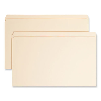 Top Tab Fastener Folders, Straight Tab, 1 Fastener, Legal Size, 11-pt Manila Exterior, 50/box
