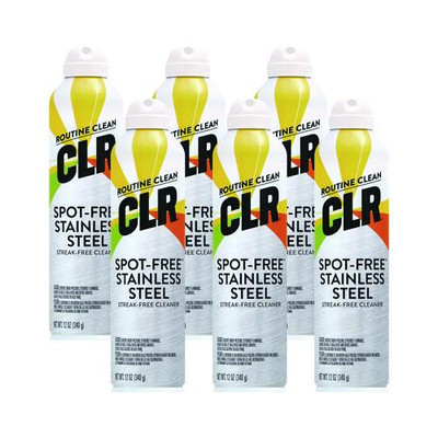 Spot-free Stainless Steel Cleaner, Citrus, 12 Oz Can, 6/carton