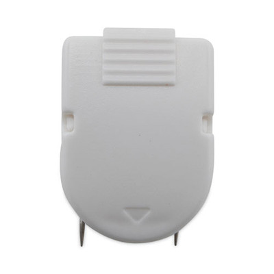 Wall Clips For Fabric Panels, 40 Sheets, White, 50/box