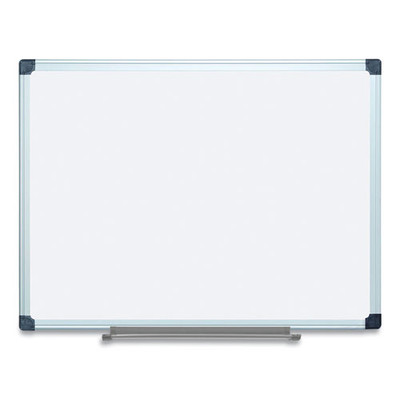 Porcelain Value Dry Erase Board, 36 X 48, White, Aluminum Frame
