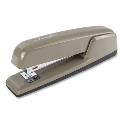 747 Business Full Strip Desk Stapler, 25-sheet Capacity, Steel Gray