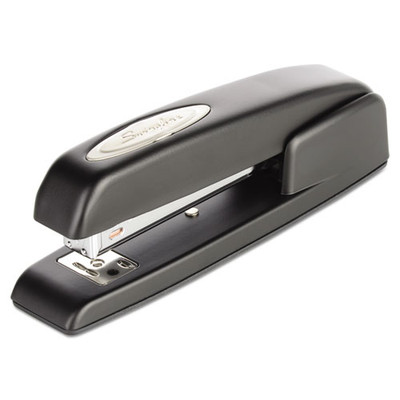 747 Business Full Strip Desk Stapler, 25-sheet Capacity, Black 747 Business Full Strip Desk Stapler, 25-sheet Capacity, Black
