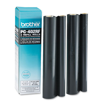 Pc-402rf Thermal Transfer Refill Roll, 150 Page-yield, Black, 2/pack Pc-402rf Thermal Transfer Refill Roll, 150 Page-yield, Black, 2/pack