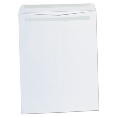Self-stick Open-end Catalog Envelope, #15 1/2, Square Flap, Self-adhesive Closure, 12 X 15.5, White, 100/box
