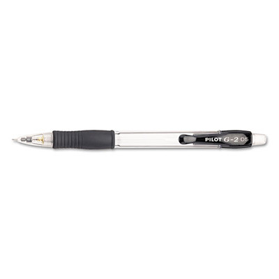 G2 Mechanical Pencil, 0.5 Mm, Hb (#2.5), Black Lead, Clear/black Accents Barrel, Dozen G2 Mechanical Pencil, 0.5 Mm, Hb (#2.5), Black Lead, Clear/black Accents Barrel, Dozen