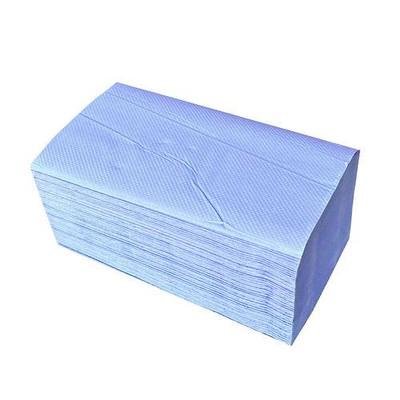 Windshield Paper Towels, 9.13 X 10.25, Blue, 250/pack, 9 Packs/carton