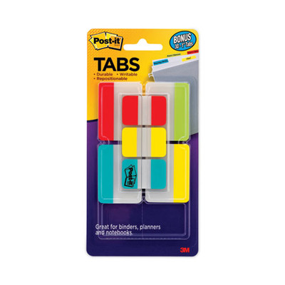 Tabs Value Pack, 1/5-cut And 1/3-cut Tabs, Assorted Colors, 1" And 2" Wide, 114/pack