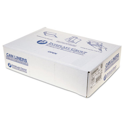 Low-density Commercial Can Liners, 60 Gal, 1.15 Mil, 38" X 58", Clear, 100/carton Low-density Commercial Can Liners, 60 Gal, 1.15 Mil, 38" X 58", Clear, 100/carton