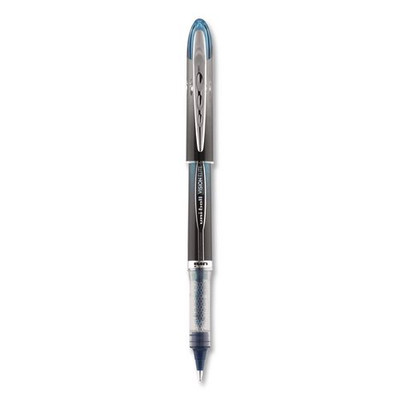 Vision Elite Roller Ball Pen, Stick, Extra-fine 0.5 Mm, Blue-black Ink, Black/blue Barrel