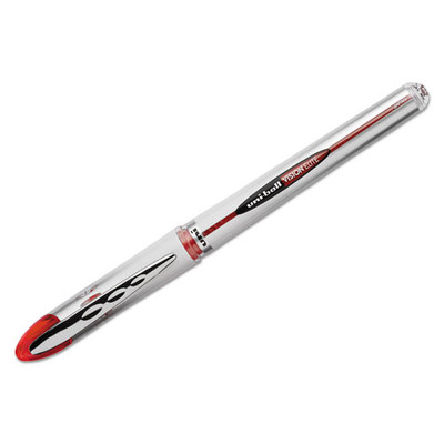Vision Elite Roller Ball Pen, Stick, Bold 0.8 Mm, Red Ink, White/red Barrel Vision Elite Roller Ball Pen, Stick, Bold 0.8 Mm, Red Ink, White/red Barrel