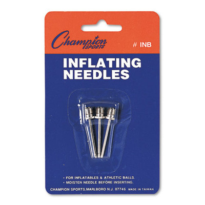 Nickel-plated Inflating Needles For Electric Inflating Pump, 3/pack Nickel-plated Inflating Needles For Electric Inflating Pump, 3/pack