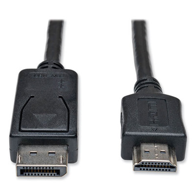 Displayport To Hdmi Cable Adapter (m/m), 10 Ft., Black