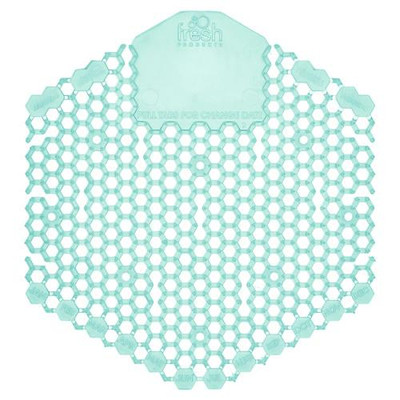 Wave 3d Urinal Deodorizer Screen, Ocean Mist Scent, Blue, 10 Screens/box